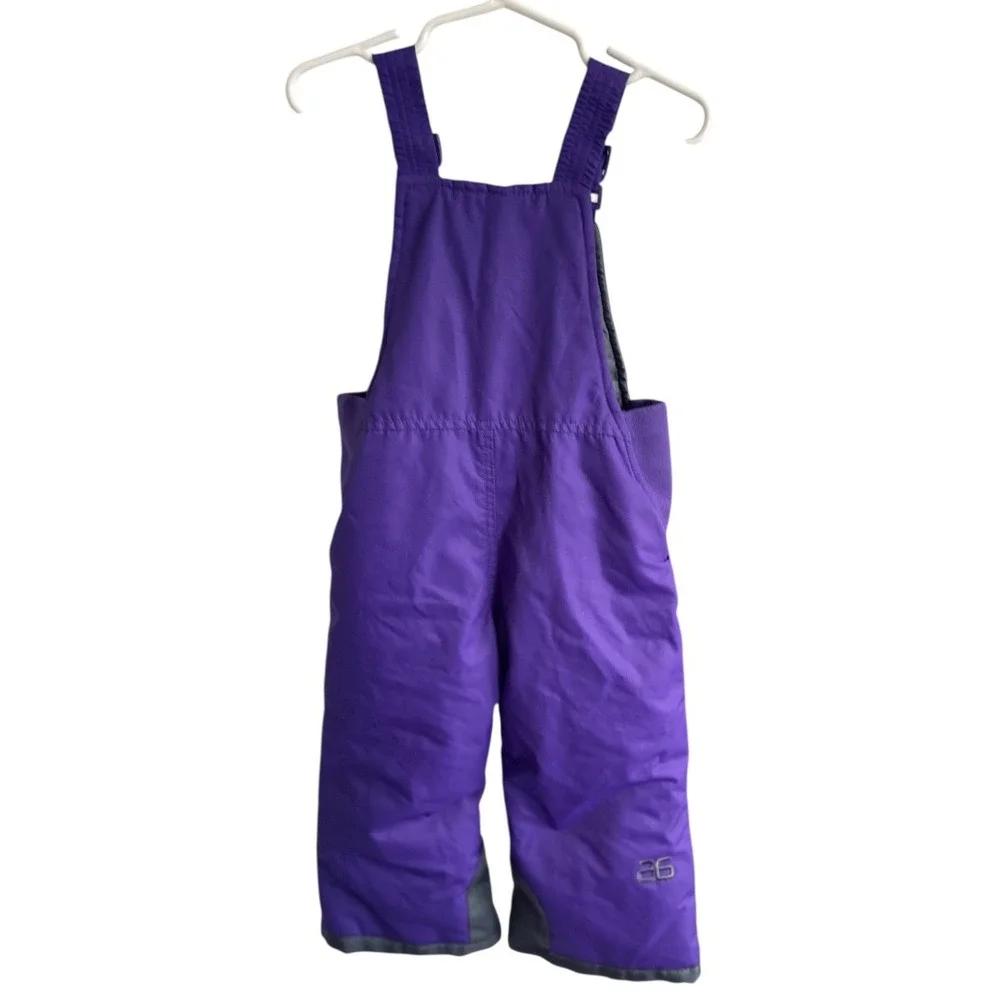 Arctix Purple Snow Bib Overalls Toddler Kids Winter Ski Snowboard‎ Pants 2T